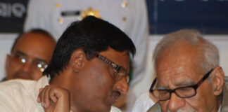 With Eminent Journalist Kuldip Nayar